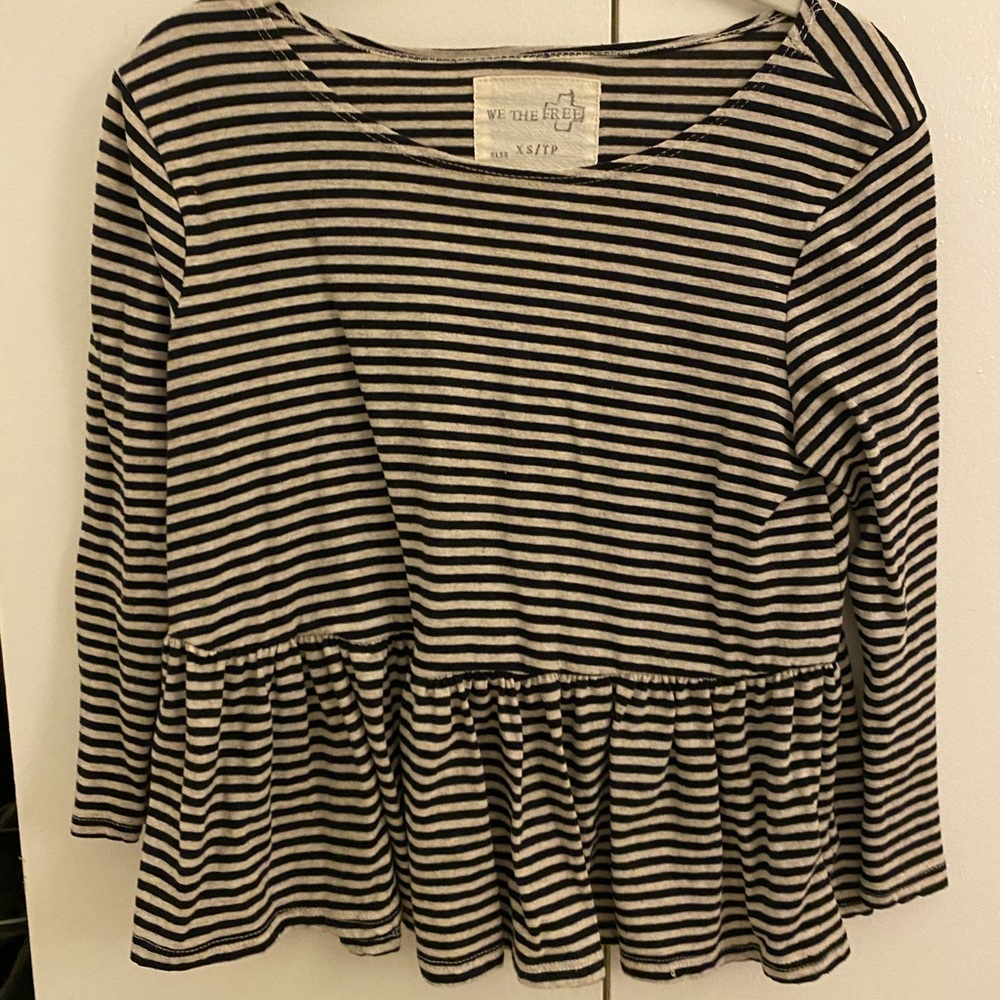 Free people crop flowy top